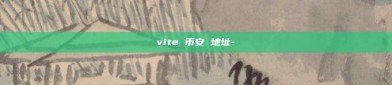 vite 币安 地址-