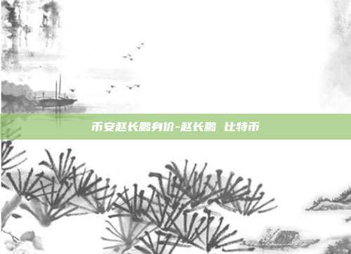 币安赵长鹏身价-赵长鹏 比特币