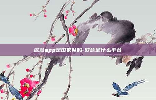 欧意app是国家队吗-欧意是什么平台