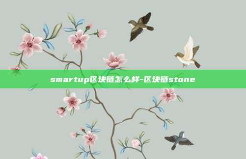 smartup区块链怎么样-区块链stone