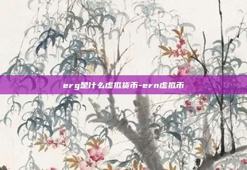 erg是什么虚拟货币-ern虚拟币