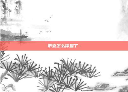 币安怎么停盘了-