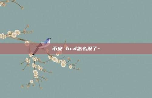 币安 bcd怎么没了-