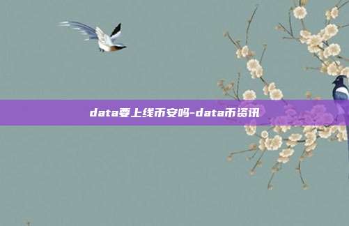 data要上线币安吗-data币资讯