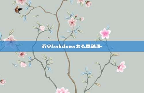 币安linkdown怎么算利润-