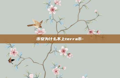 币安为什么不上terra币-