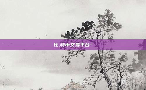 比,特币交易平台-