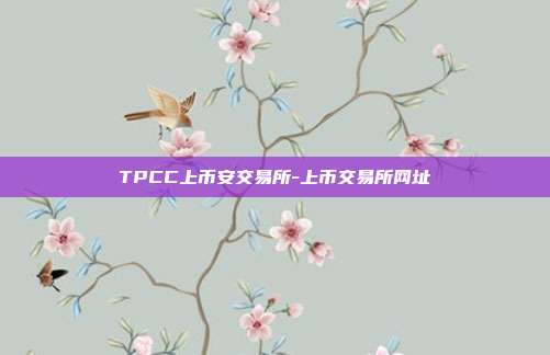 TPCC上币安交易所-上币交易所网址