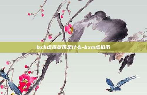 bxh虚拟货币是什么-bxm虚拟币