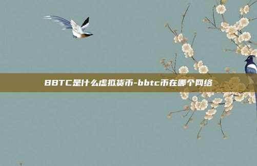 BBTC是什么虚拟货币-bbtc币在哪个网络